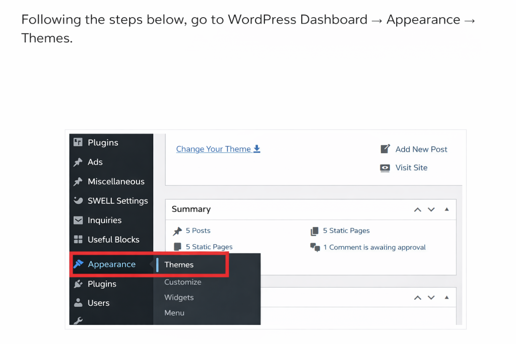SWELL Themes Install image.png(1)English